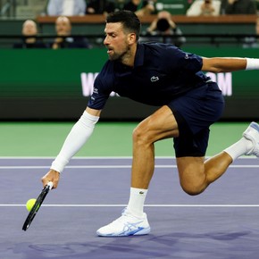 Video: el puntazo de Djokovic en su derrota en Indian Wells