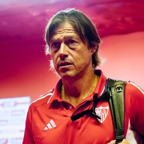 Almeyda se despidió del Sevilla