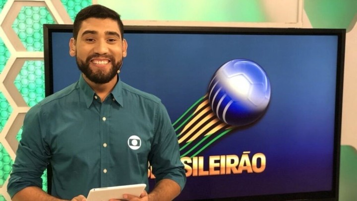 Rainan Peralva, comentarista de TV. (FOTO: X)