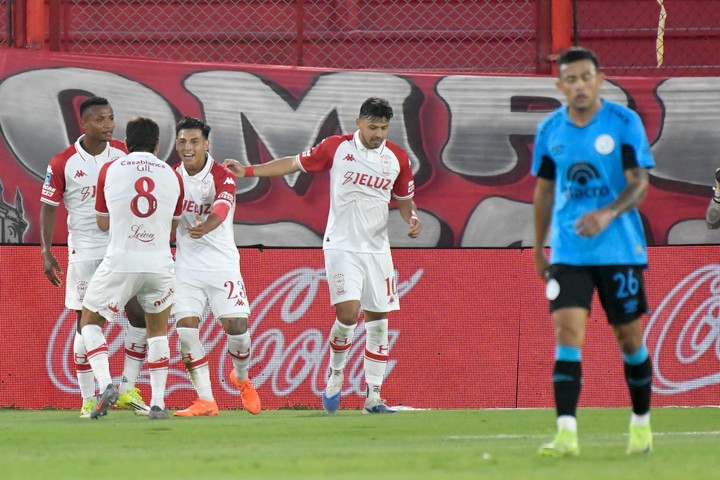 Huracán ya enfrentó a Belgrano a puertas cerradas (Foto: FOTOBAIRES).