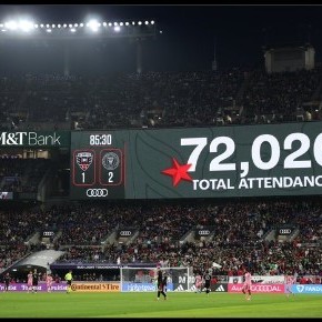 Messi lo hizo: récord de asistencia para DC United al recibir a Inter Miami y en qué puesto quedó del ranking histórico de la MLS