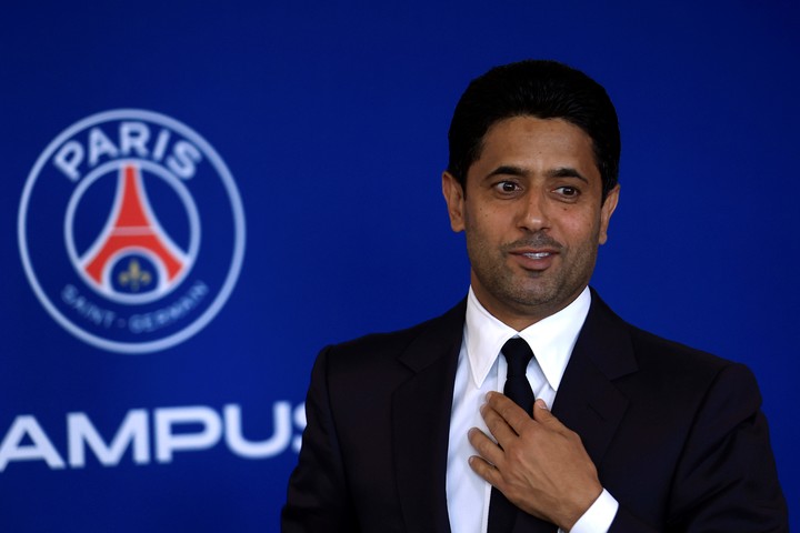 El presidente del PSG: (Foto: AP Photo/Aurelien Morissard, File)
