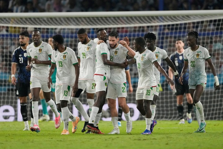 Jordan Lefort festeja su gol (AP).