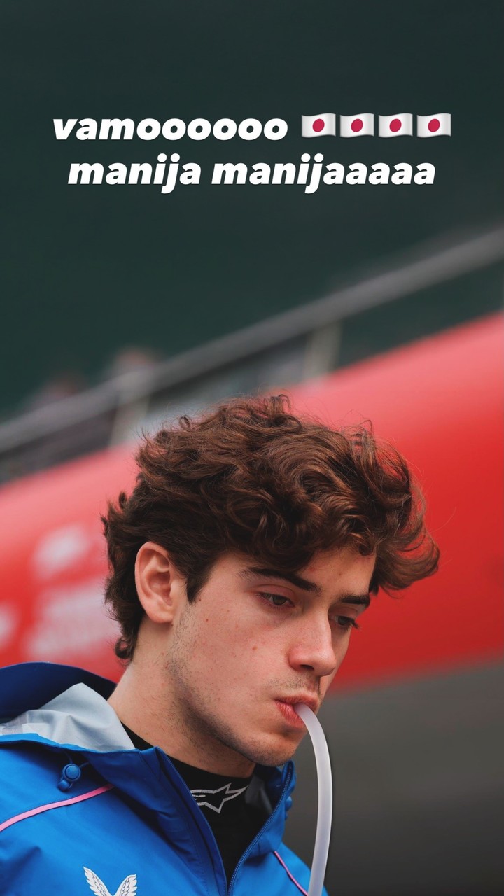 La historia de Franco Colapinto antes del GP de Japón.