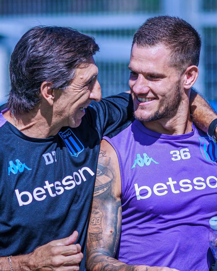 Bruno Zuculini reaparecería entre los titulares. Foto: Prensa Racing.
