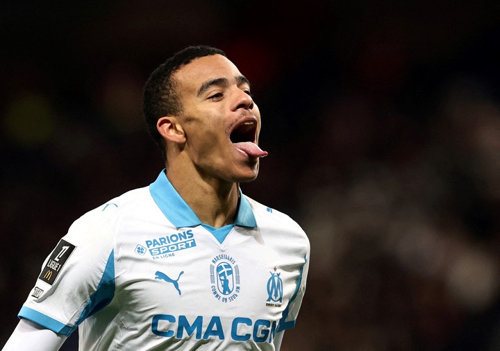 Mason Greenwood, el posible reemplazo. (foto: REUTER)