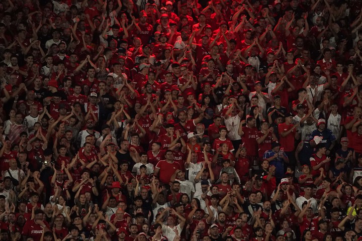 La hinchada de Independiente
(Fernando de la Orden). 