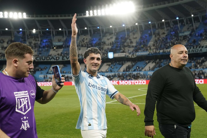 El uruguayo volverá a ser citado por Costas e irá al banco.  Foto: Fernando de la Orden /CLARIN