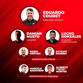 Quién es quién en el cuerpo técnico de Coudet en River