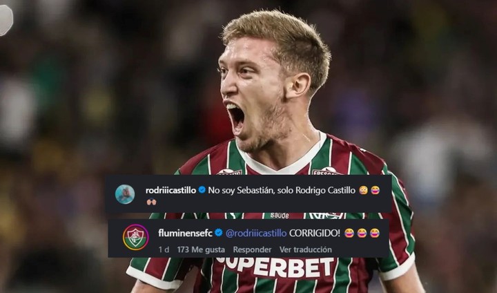 El error de Fluminense con Rodrigo Castillo. 