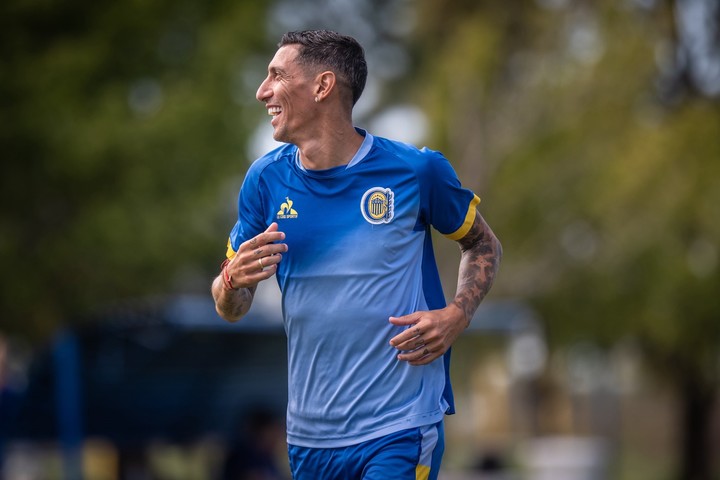 Rosario Central se ilusiona de la mano de Di Maria (Prensa Rosario Central).