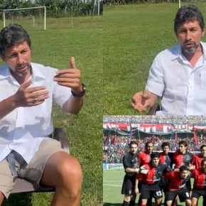 El Patrón Bermúdez recordó el día que enfrentó a un barra armado en el vestuario de Newell's 