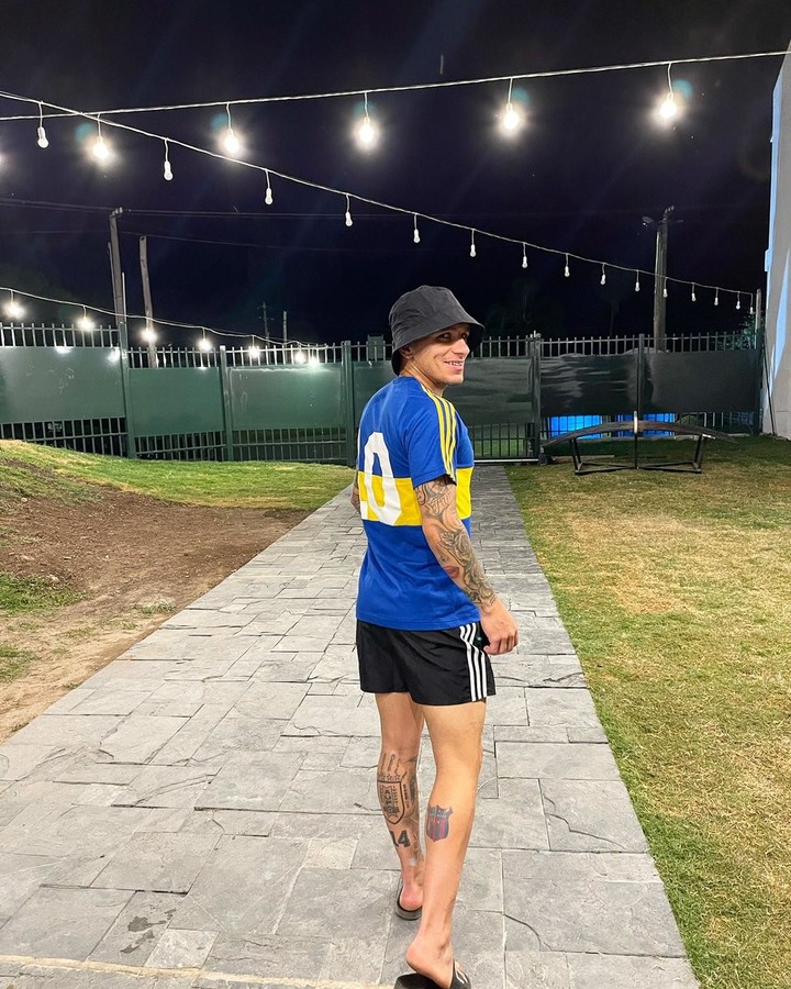 El sueño de jugar en Boca, cada vez más lejos para el uruguayo. (Foto @LTorreira34)