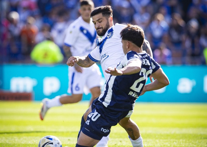 Elías Gómez, el capitán de Vélez (Foto: Prensa Vélez).