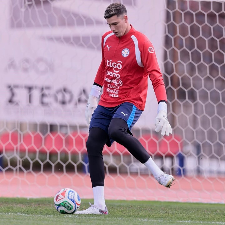 Orlando Gill de San lorenzo (Instagram Albirroja).
