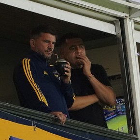 Como nunca se lo vio: la efusiva reacción de Riquelme tras el empate de Boca ante San Lorenzo