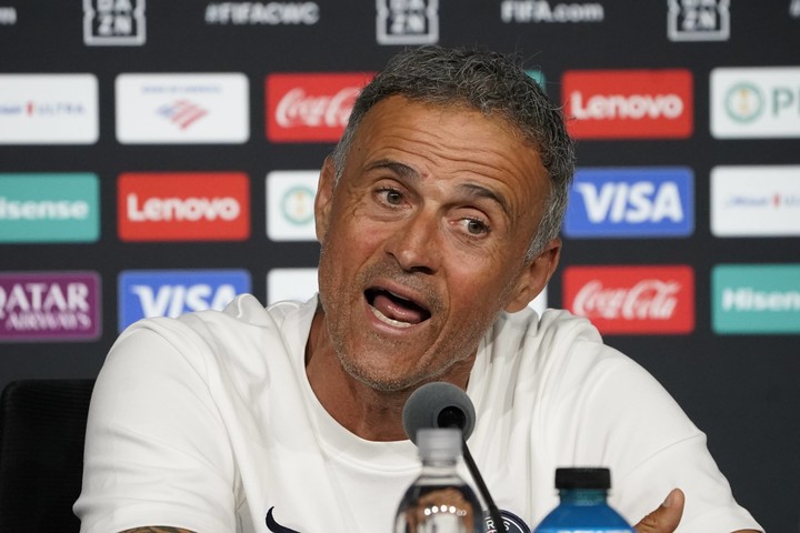 Luis Enrique, DT del PSG. (Foto: Fernando de la Orden)