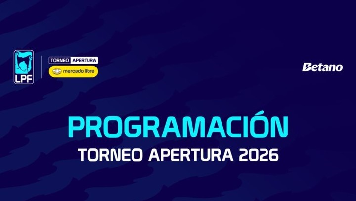 La programación del Apertura.