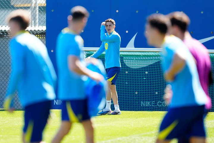 El Barcelona se prepara para la Champions. (foto: EFE)