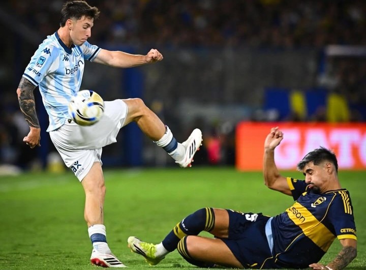Baltasar sufrió una lesión ante Boca.