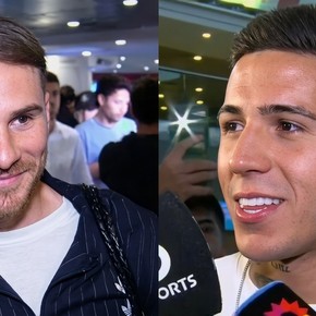 Mac Allister y Enzo Fernández llegaron a la Argentina: ¿qué dijeron sobre los amistosos y la suspensión de la Finalissima?