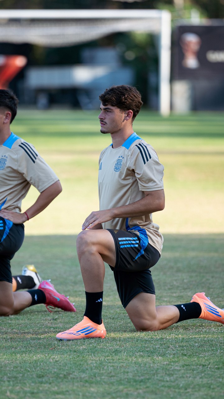 La Sub 17 se prepara para el Sudamericano. Foto: prensa AFA