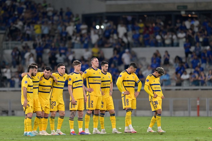 Cruzeiro y Boca se vieron las caras en octavos de final de la Copa Sudamericana en 2024.