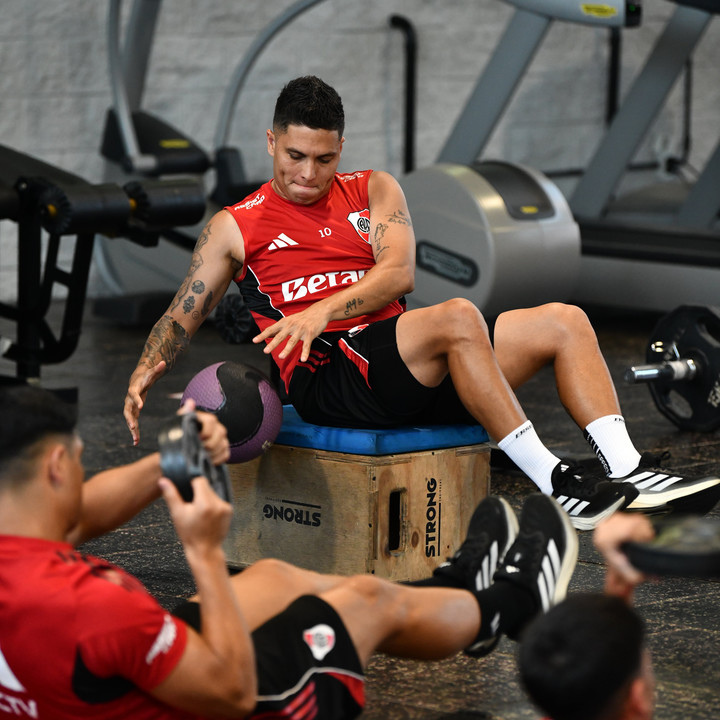 Juan Fernando Quintero. Foto: prensa River.