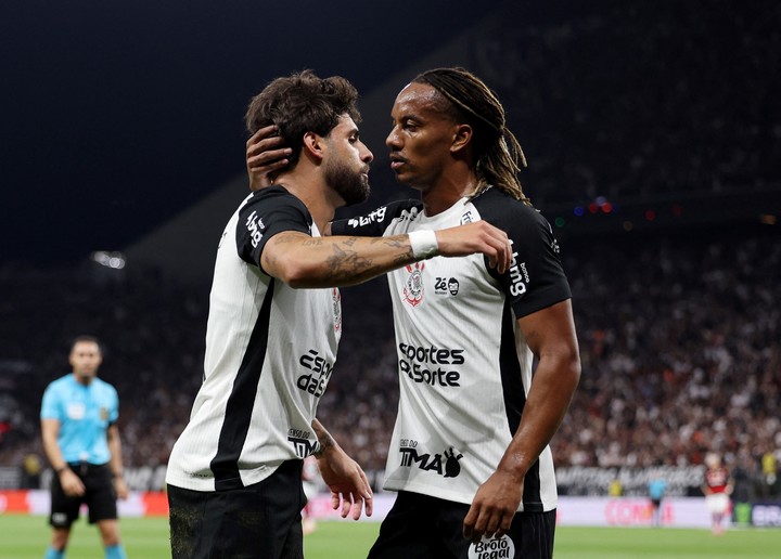 Yuri Alberto marcó el gol de Corinthians (Reuters).