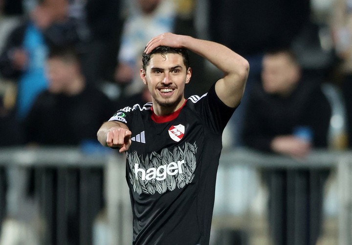 Panichelli, en el Racing (REUTERS/Antonio Bronic).