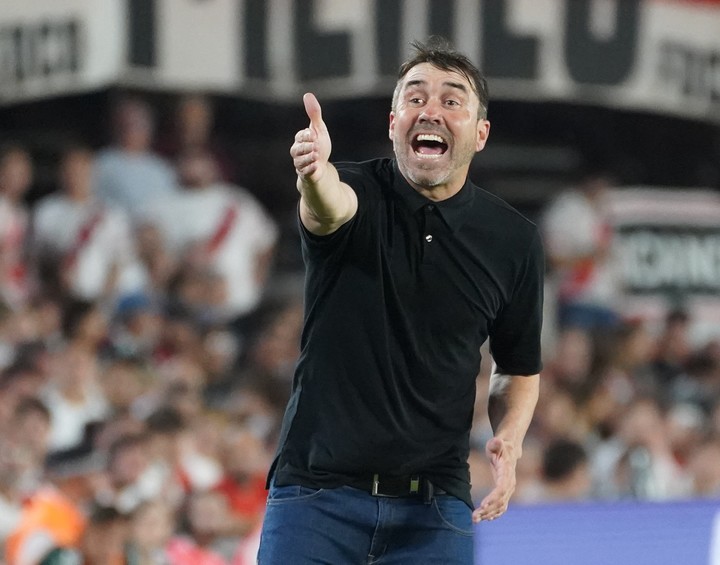 Coudet tuvo su reestreno en el Monumental
(Foto: Marcelo Carroll). 