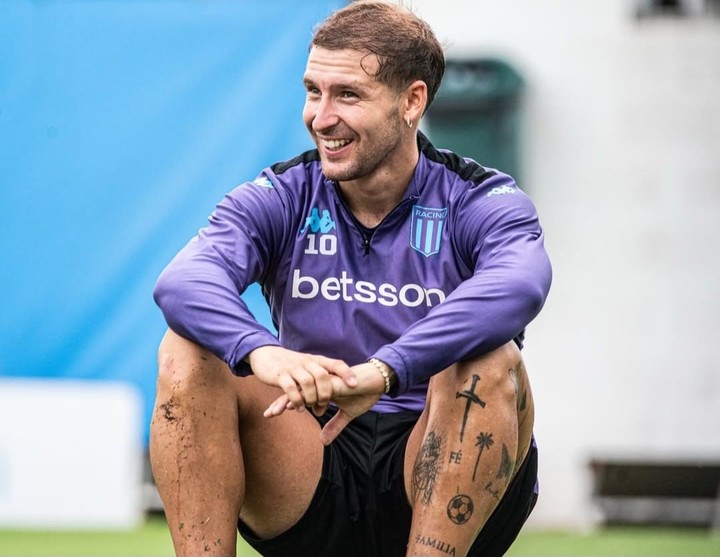 Matko Miljevic se perderá el partido por Copa Argentina. (FOTO: Racing)