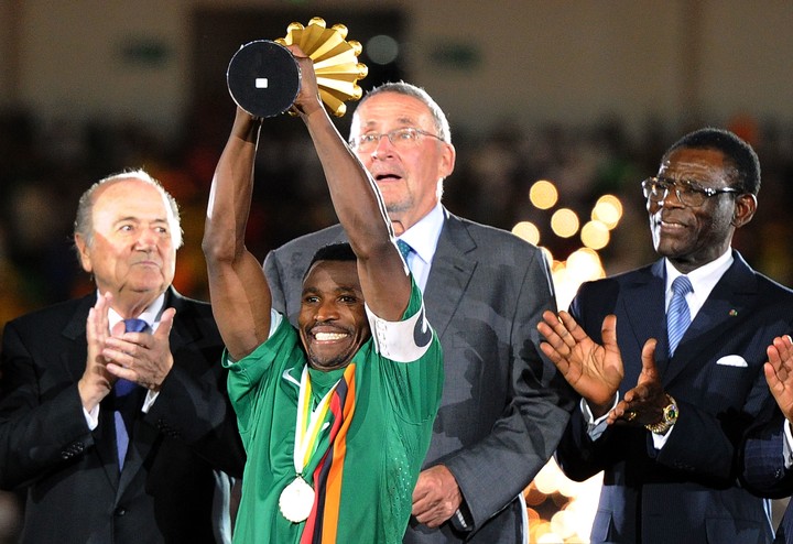 En 2012, Zambia ganó su única Copa África (AFP PHOTO / FRANCK FIFE).
