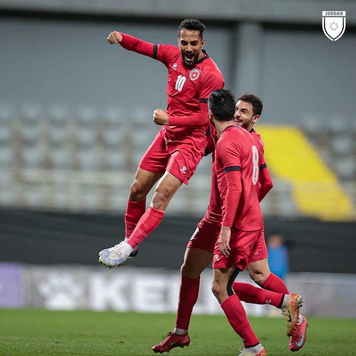 Jordania vs. Nigeria. (FOTO: @jordan.fa)