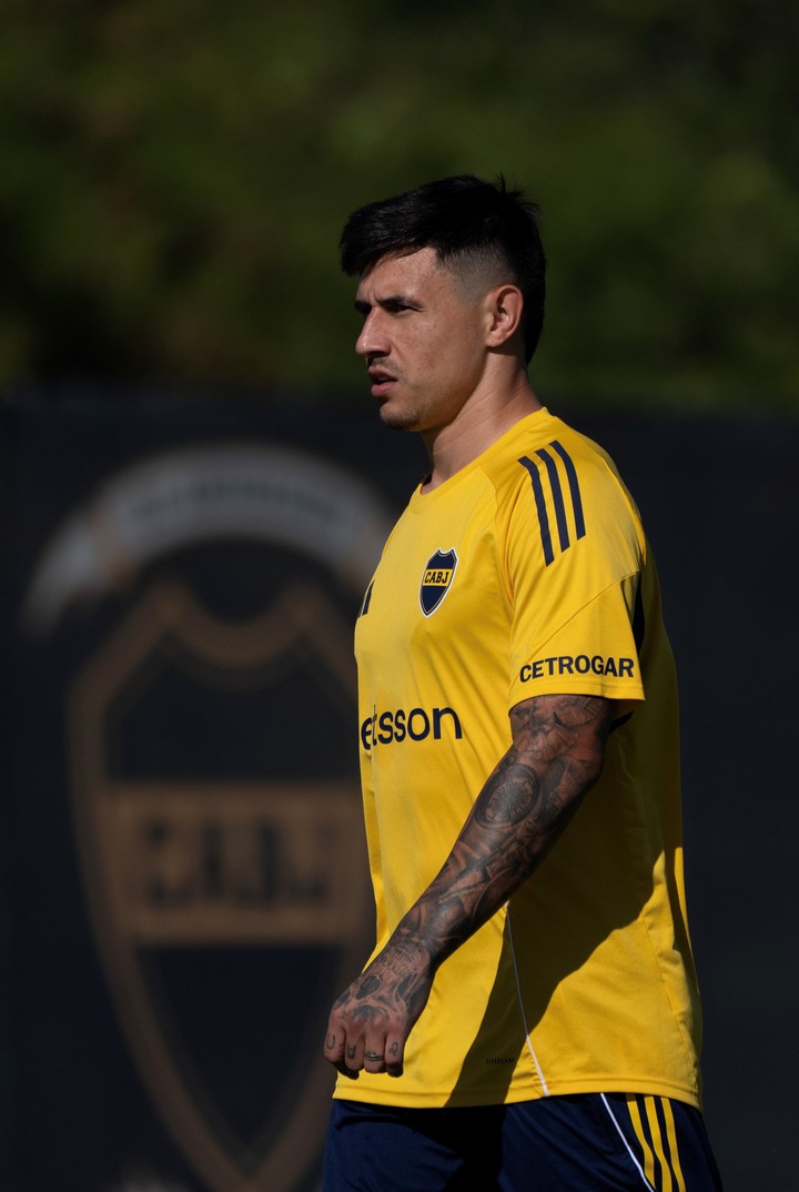 Adam Bareiro - 
Entrenamiento de Boca Juniors - 
Centro de Entrenamiento de Boca Juniors en Ezeiza - 
2 de marzo de 2026 - 
Foto: Javier Garcia Martino - Prensa CABJ -