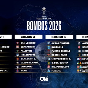 Copa Sudamericana: los últimos cinco clasificados del jueves, sorpresas y la definición de los bombos para el sorteo
