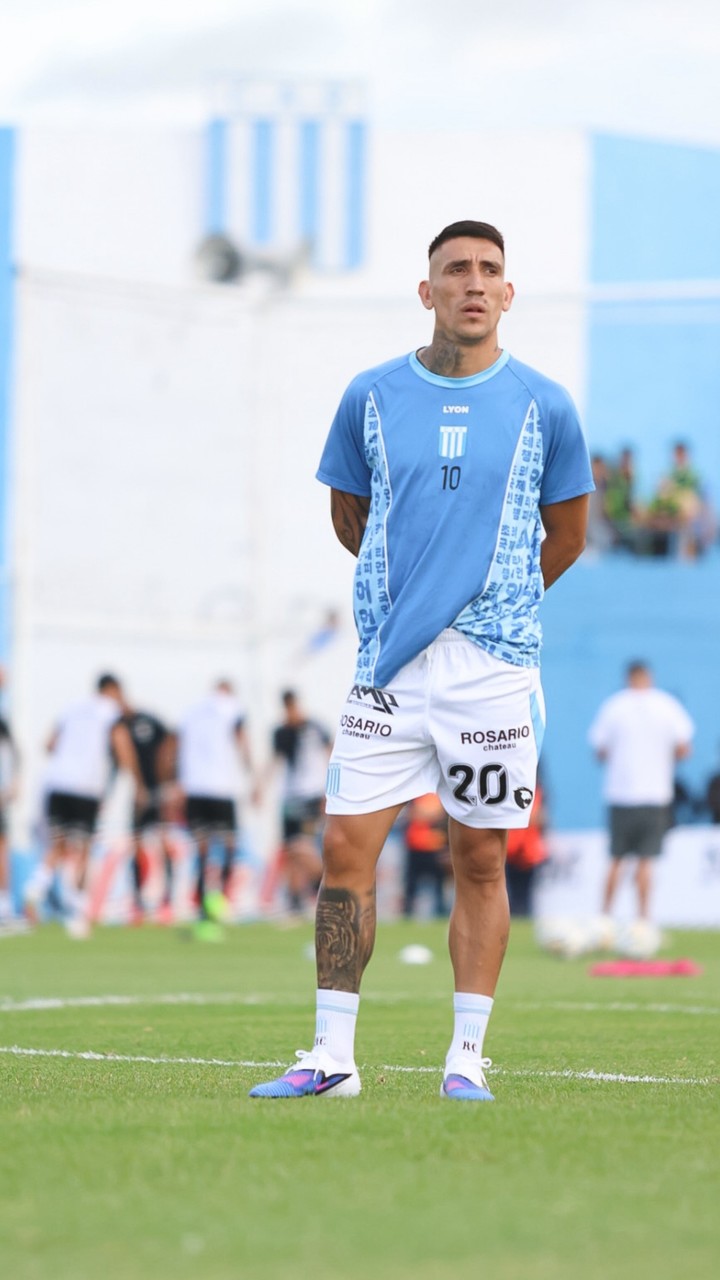 Centurión en Racing de Córdoba. (Foto: Prensa Racing de Córdoba).