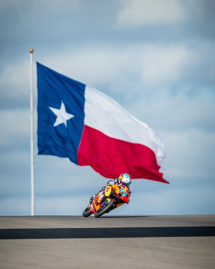 Valentín Perrone en Austin.