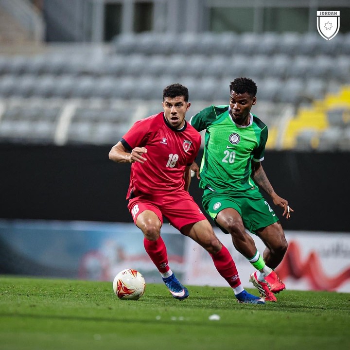 Jordania vs. Nigeria. (FOTO: @jordan.fa)