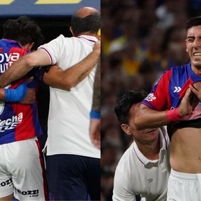 Las preocupantes lesiones de Cerutti y Hernández contra Boca
