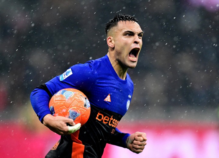 Lautaro está entre los máximos goleadores del Inter (REUTERS).