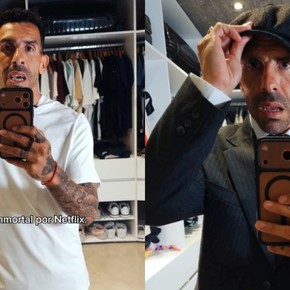 ¿It's very difficult? Tevez se animó a promocionar una serie en inglés