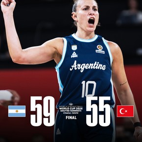 La Selección Femenina le ganó a Turquía y avanza por un boleto para el Mundial de Alemania 2026 de básquet