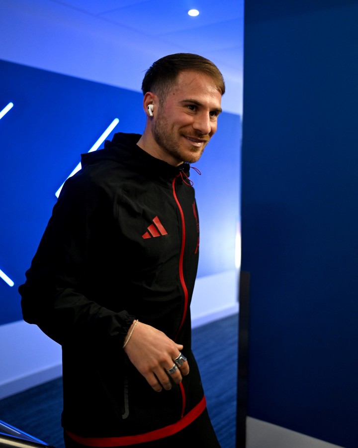 Mac Allister también habló de la Finalissima (foto Prensa Liverpool FC).