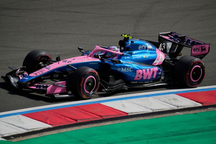 Colapinto durante el GP de China. (AP Photo/Vincent Thian)