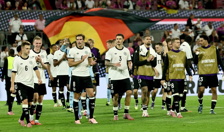 Alemania, de las europeas que más amistosos jugó. (EFE)
