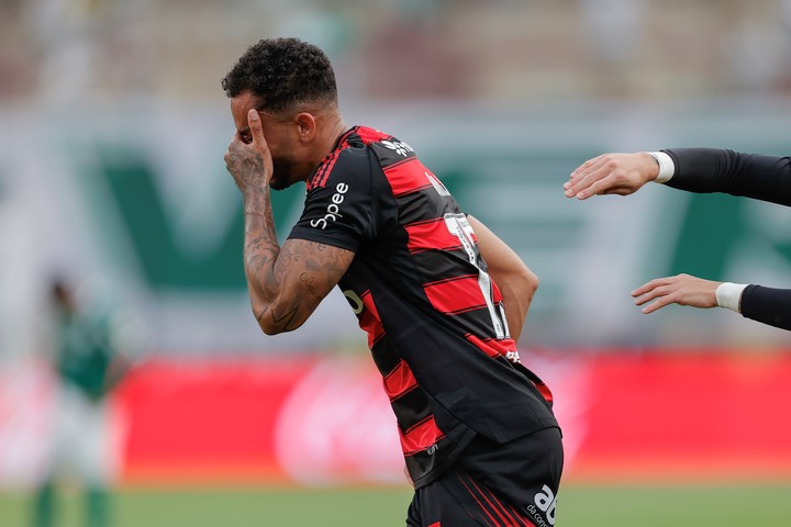 Danilo en Flamengo. (EFE)
