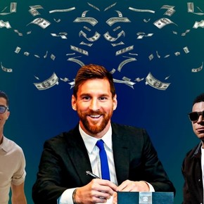 La lista de futbolistas a la que se sumó Messi junto a Cristiano Ronaldo, Beckham y Mbappé