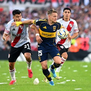 Santiago Ascacibar redobló la apuesta tras ganar el superclásico: "Me encantaría tener otro partido contra River"