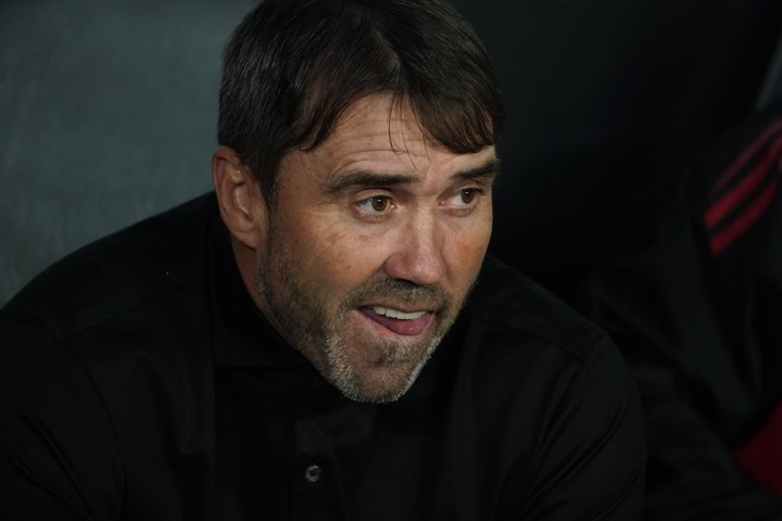 El DT fue crítico con las valoraciones de su equipo (Foto Juano Tesone).